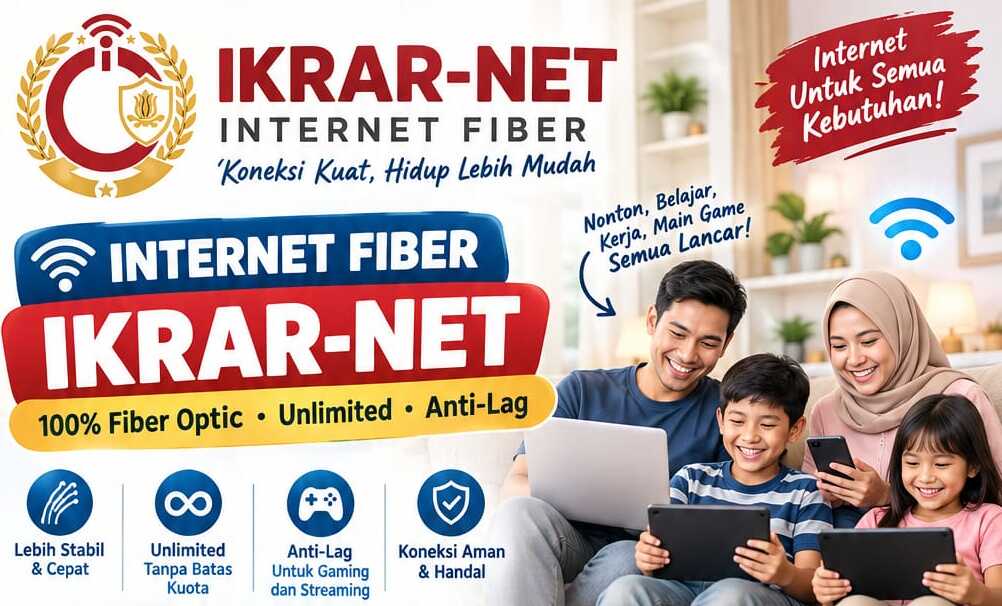 Tim instalasi IKRAR - NET